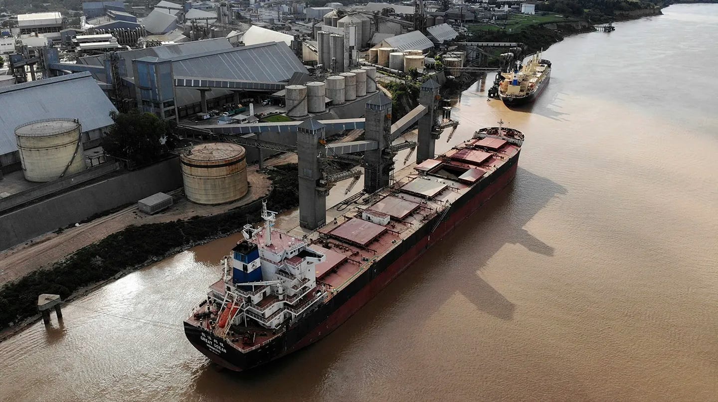 Por la sequía, los puertos de Rosario bajaron un escalón en el ranking mundial