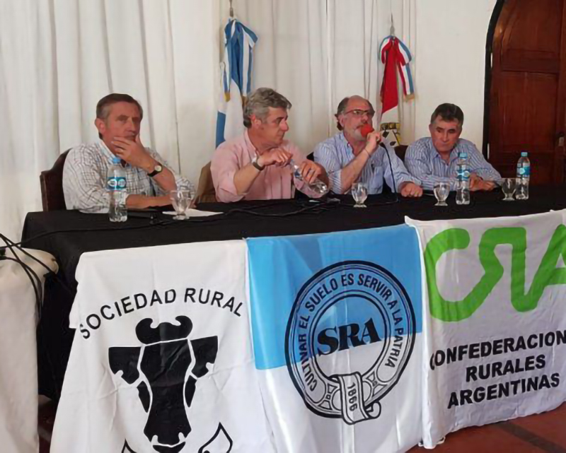 La Mesa de Enlace nacional confirmó su presencia en la Rural de Río Cuarto