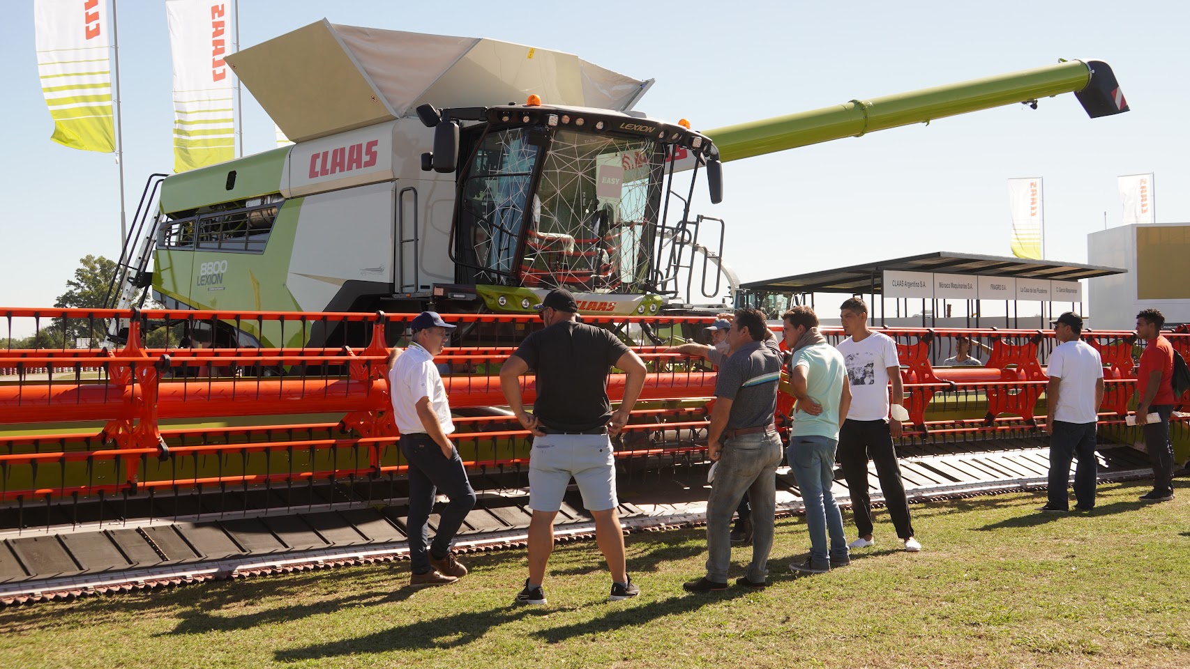 Las cosechadoras lideran el fuerte crecimiento en el patentamiento de la maquinaria agrícola