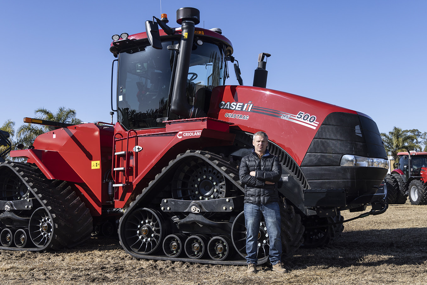 Bell Ville: Potencia y tecnología Case IH en los campos argentinos