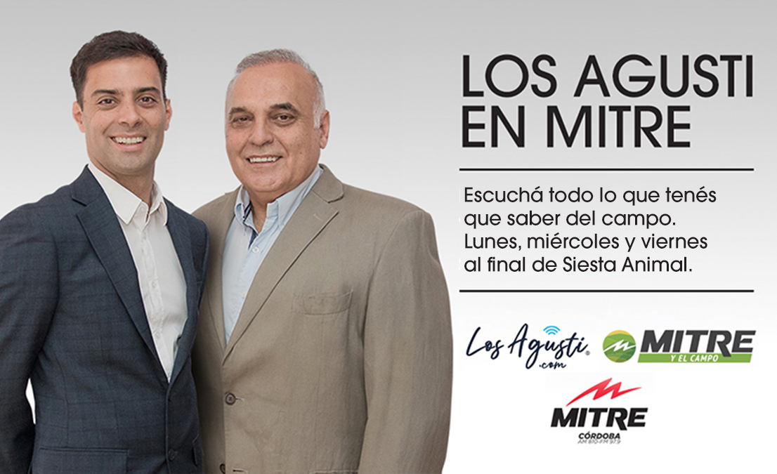 Mitre y el Campo con Los Agusti: Programa Agropecuario del miércoles 13 de octubre (AUDIO)
