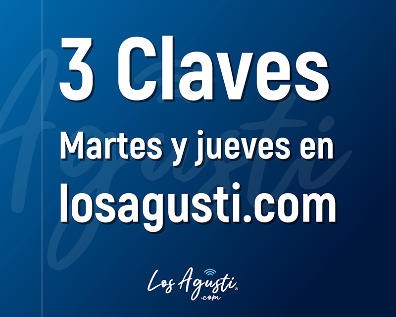 Las 3 Claves en la web de losagusti.com (VIDEO)

