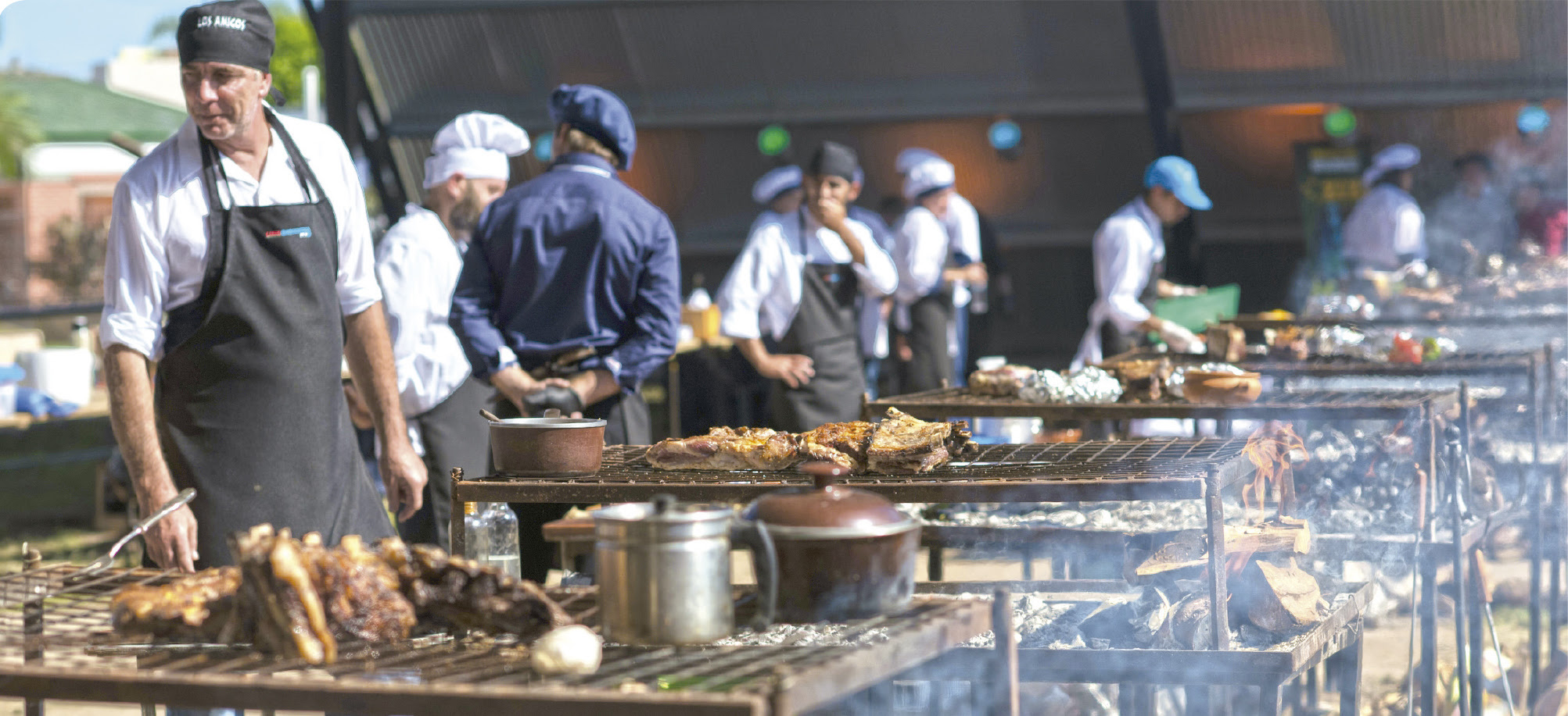 Argencarne Patagonia con toda la carne al asador