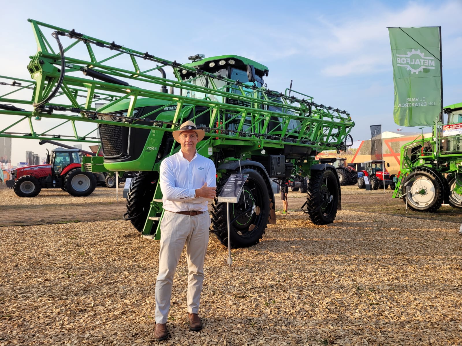 Metalfor con créditos del Banco Nación atractivos durante Agroactiva  