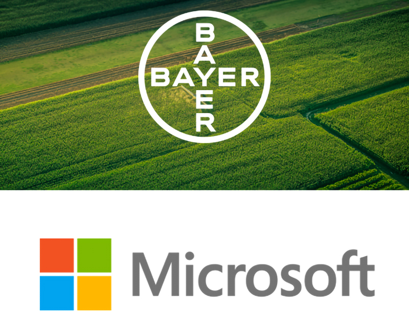 Bayer anunció una alianza estratégica con Microsoft 
