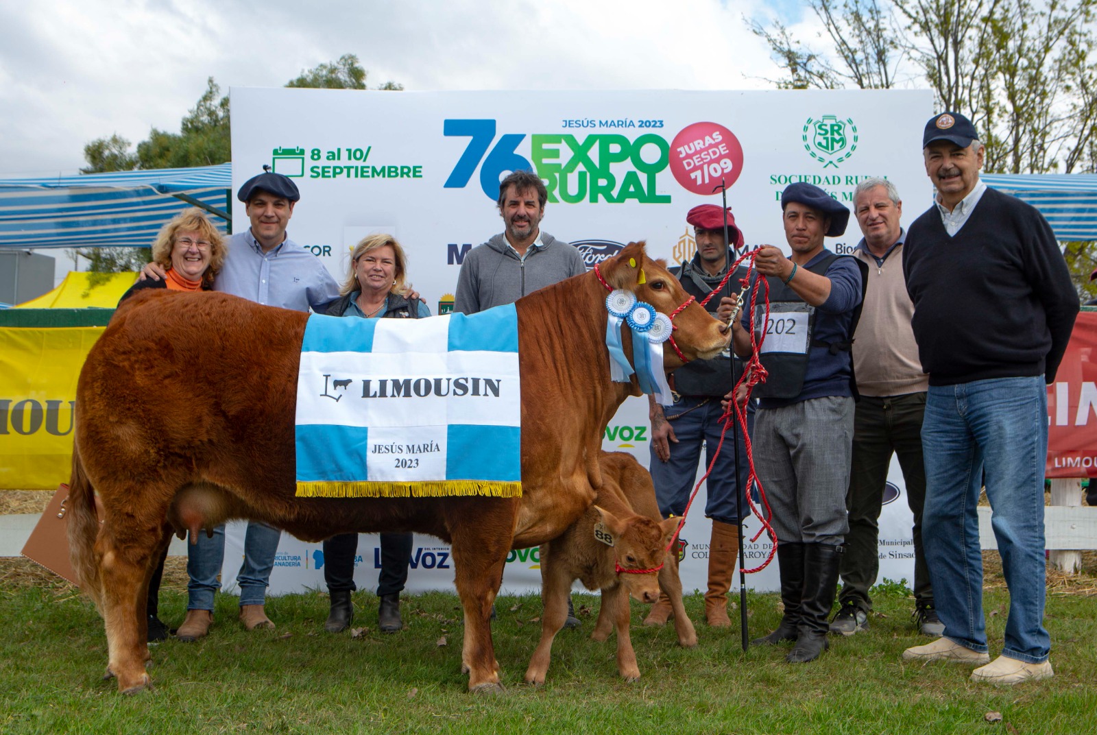Proclamaron a los grandes campeones de las razas Limousin y Limangus