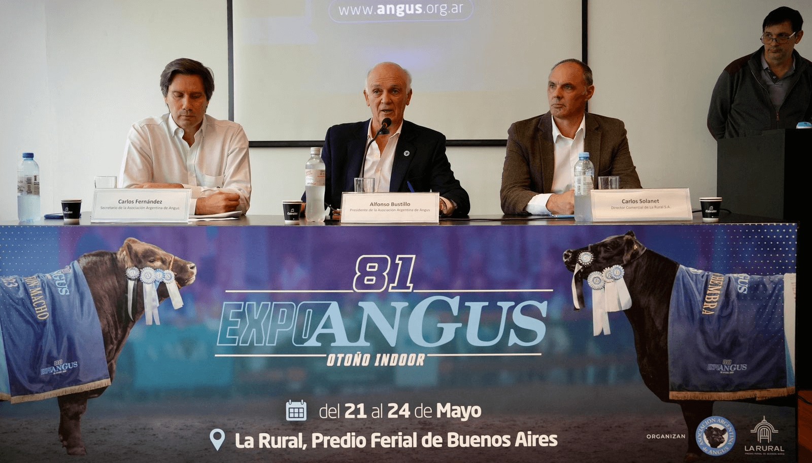 Alfonso Bustillo aseguró que la Expo de Otoño será una muestra donde toda la cadena Angus va a estar presente” del 21 al 24 de mayo en Palermo