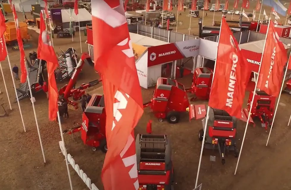 Un nuevo mixer y una nueva rotoenfardadora, fruto de su relación con la europea MaschioGaspardo son las novedades de Mainero en Agroactiva
