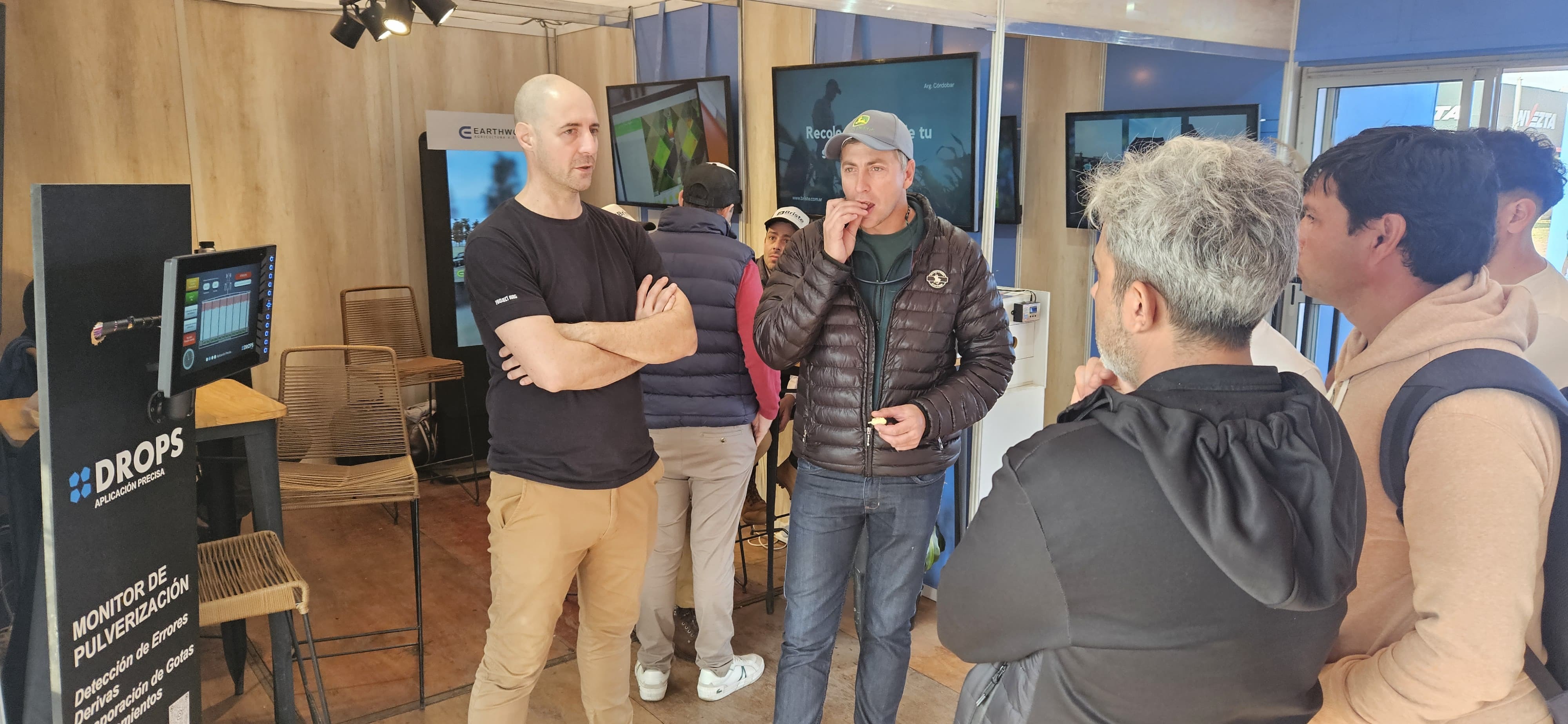 Agroactiva: presentación de productos en el stand de Córdoba