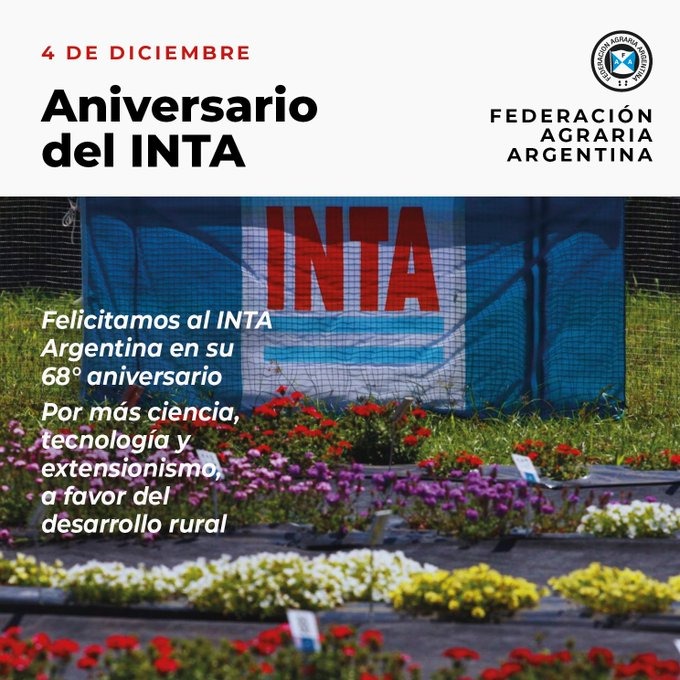 El INTA cumple 68 años en medio de la incertidumbre por el “plan de modernización”