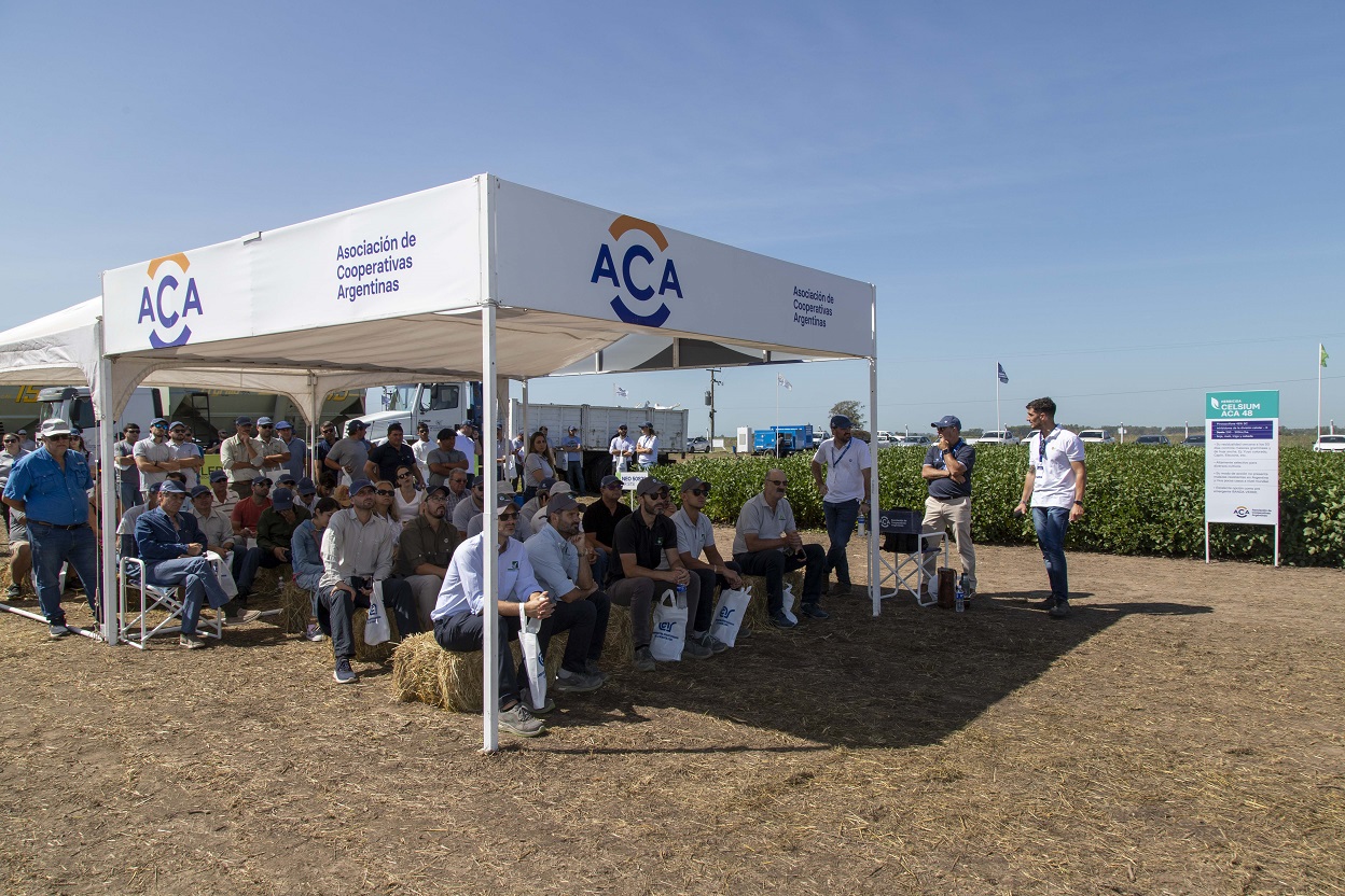 La Cooperativa de La Violeta y ACA mostraron su propuesta integral de producción, servicios, tecnología e insumos agropecuarios