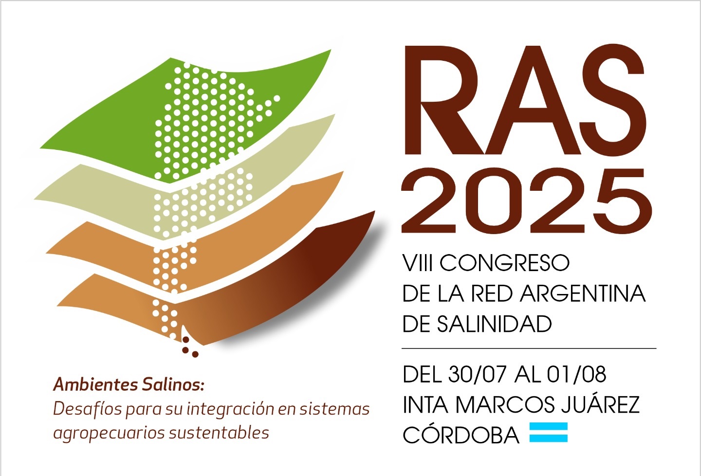El INTA Marcos Juárez será sede del VIII Congreso de la Red Argentina de Salinidad