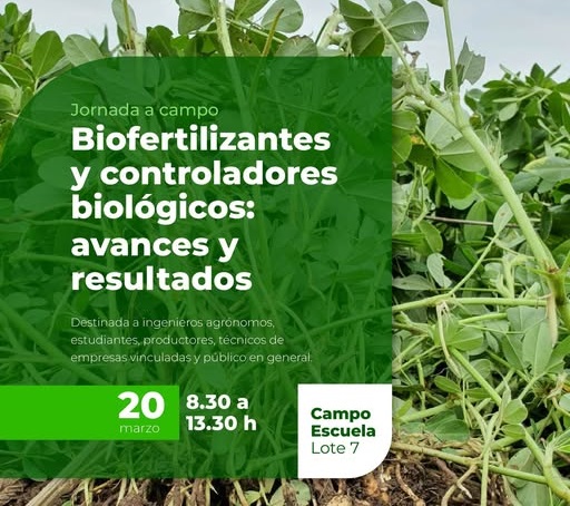 Llega la Jornada a campo de biofertilizantes y controladores biológicos: avances y resultados
