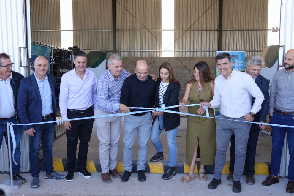 Córdoba cuenta con un nuevo Centro de Almacenamiento Transitorio de envases vacíos de fitosanitarios