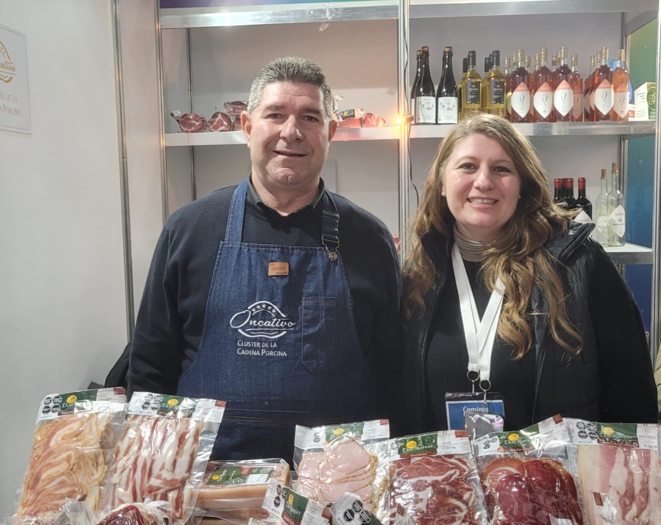 Clúster de la cadena porcina presente en Caminos y Sabores 2025 