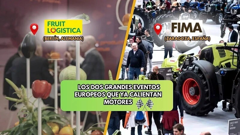 Ferias agrícolas en Europa: el análisis de Leandro Olmos sobre FIMA, Fruit Logística y el escenario internacional