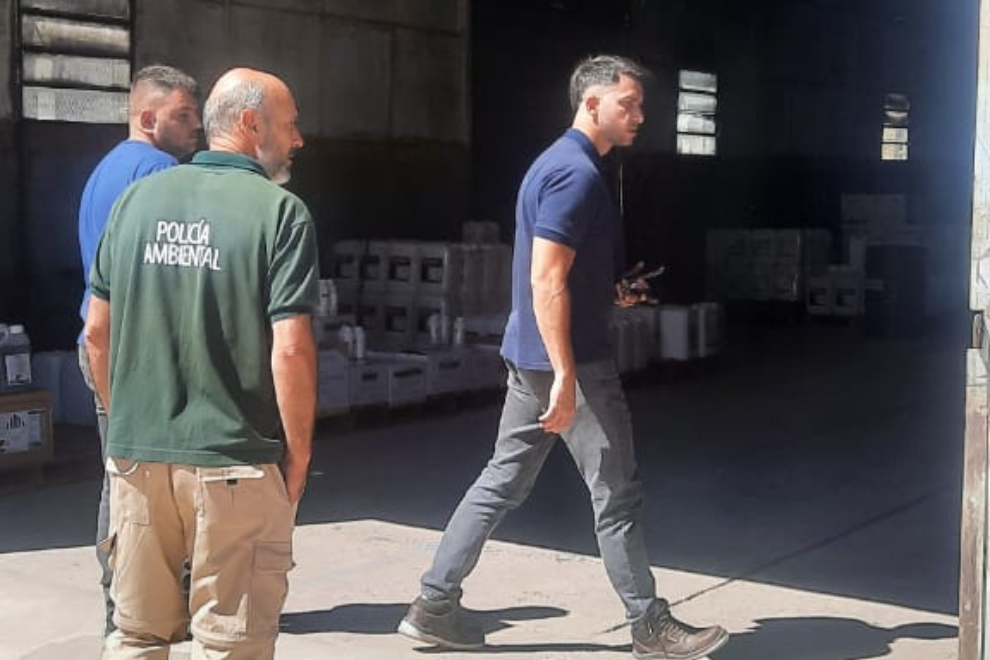 Fitosanitarios: Allanamientos y clausura en el departamento Marcos Juárez
