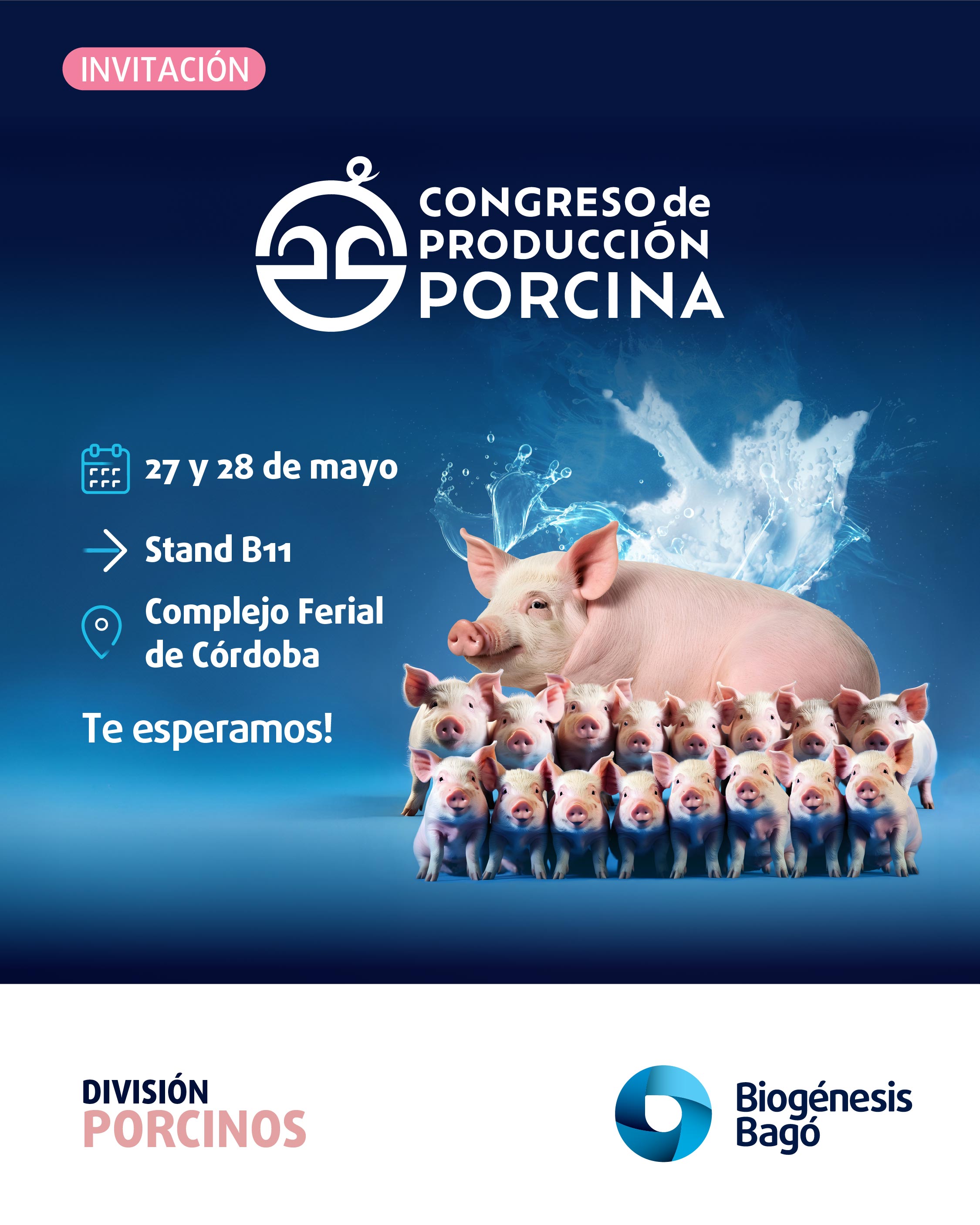 Biogénesis Bagó se prepara para el Congreso Nacional de producción porcina 2026