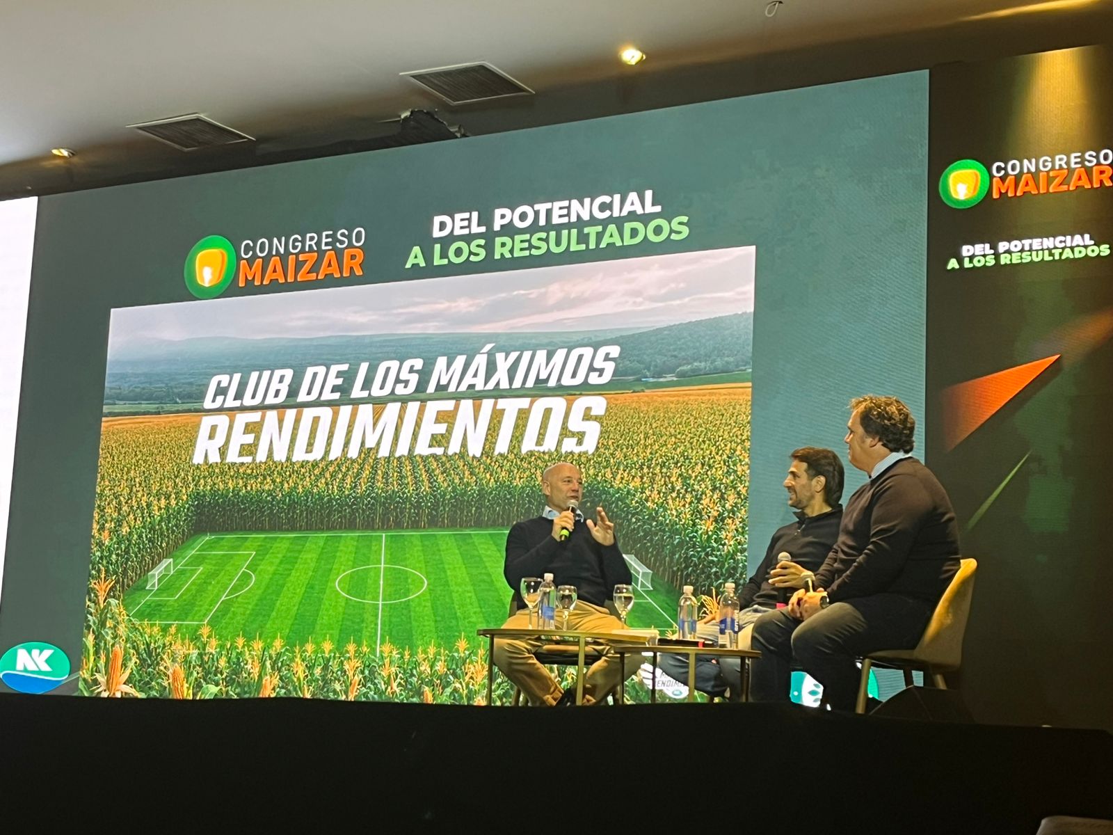 Leonardo Ponzio en el Congreso Maizar: su alianza con NK Semillas y su presente como productor agropecuario