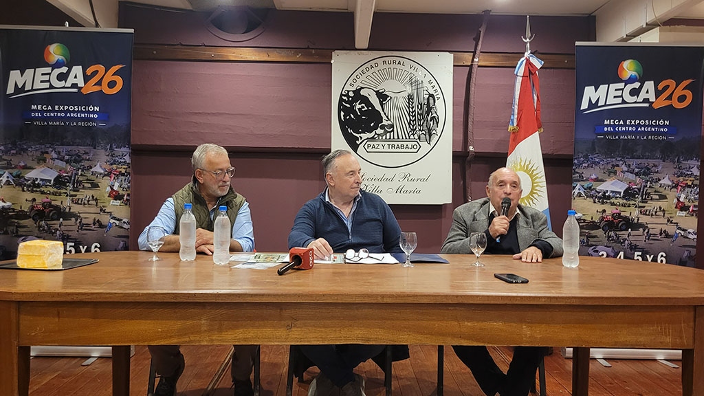 Lanzaron la MECA26 en Villa Maria con una amplia agenda de actividades
