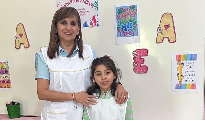 El increíble proyecto de Andrea en Pocho: es la única estudiante de su escuela y ya cultiva alimentos sin usar tierra