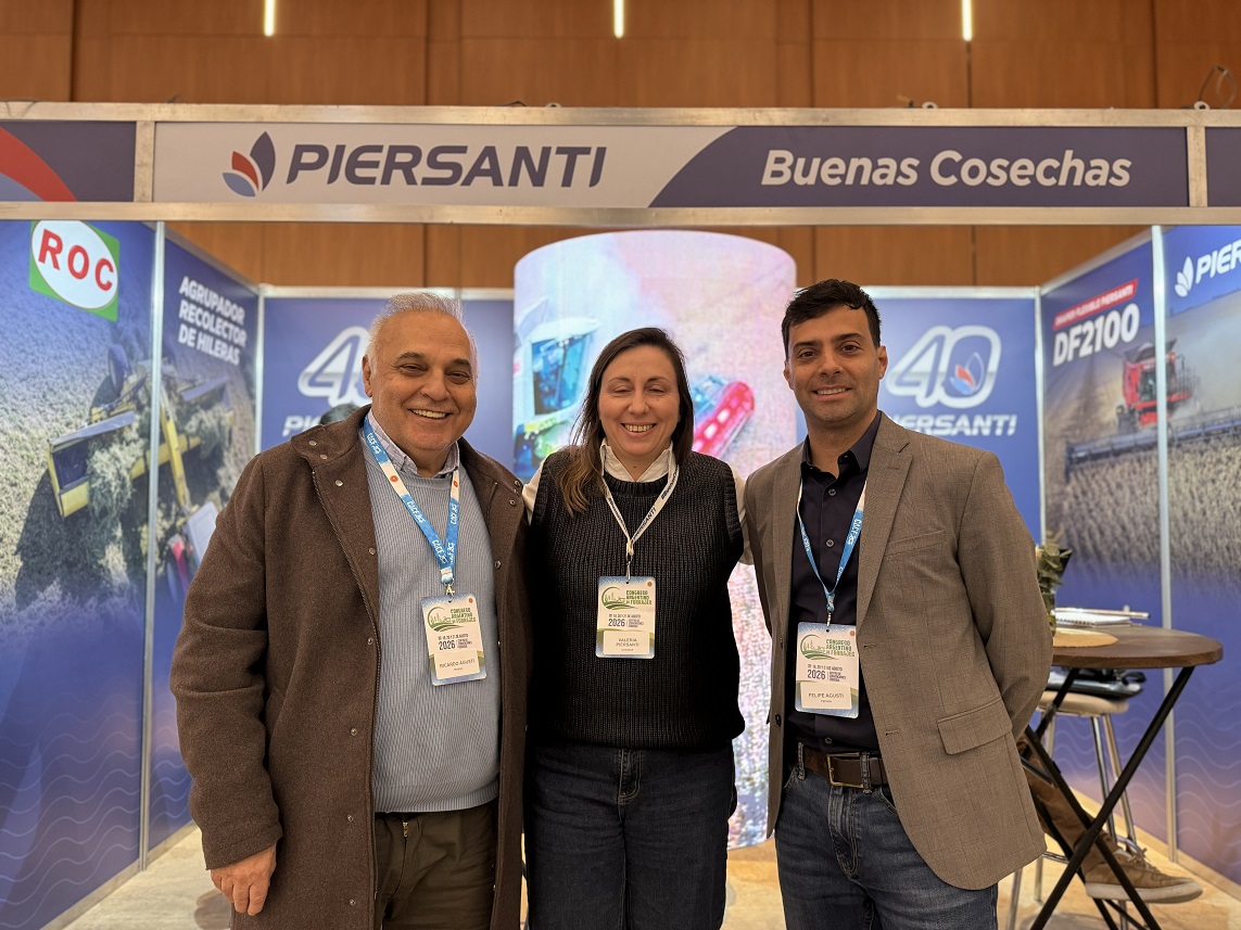 Piersanti consolida su alianza internacional y apuesta por tecnología para forrajes de alta calidad