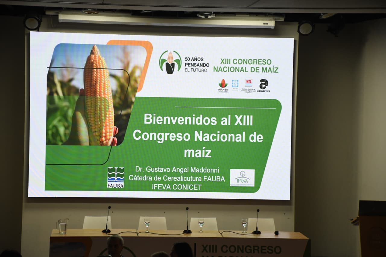 El XIII Congreso Nacional de Maíz cerró una primera jornada a sala llena en Pergamino