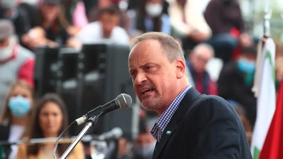 Javier Rotondo en Bell Ville pidió eliminar retenciones y bajar impuestos
