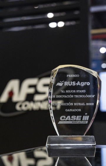 Case IH obtuvo el premio a “Mejor Stand de Innovación Tecnológica” en la Expo Rural 2022