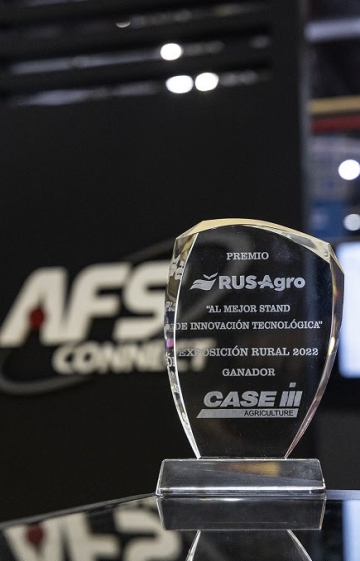 Case IH obtuvo el premio a “Mejor Stand de Innovación Tecnológica” en la Expo Rural 2022
