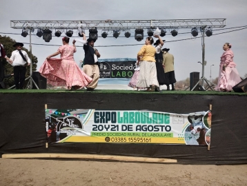 Expo Laboulaye: Busso participó de la inauguración oficial 