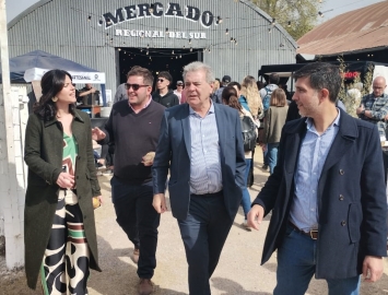 Expo Laboulaye: Busso participó de la inauguración oficial 