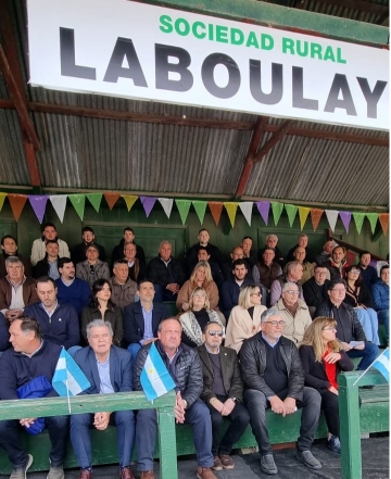 Expo Laboulaye: Busso participó de la inauguración oficial 