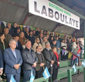 Expo Laboulaye: Busso participó de la inauguración oficial 