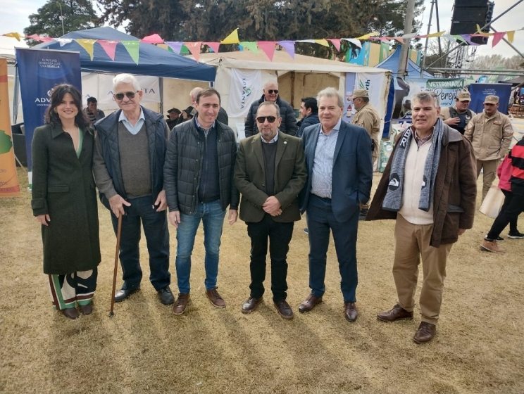 Expo Laboulaye: Busso participó de la inauguración oficial