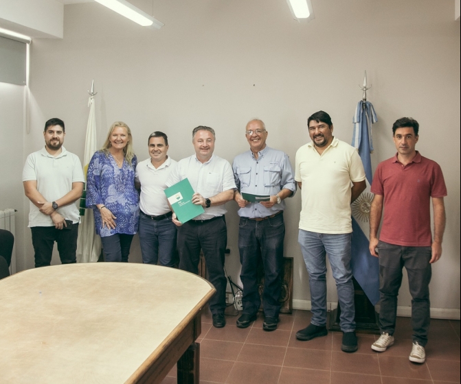 Recuperar firma convenio de cooperación con Agronomía de la UNC para práctica y capacitación de los futuros profesionales