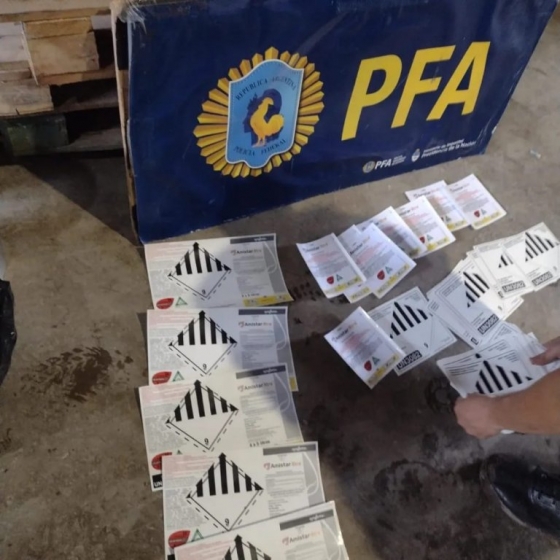 En un mega operativo en Marcos Juárez  descubrieron firmas que adulteraban agroquímicos