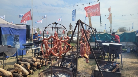 Una multitud disfruta de la 89 edición de la Exposición Rural de Rio Cuarto