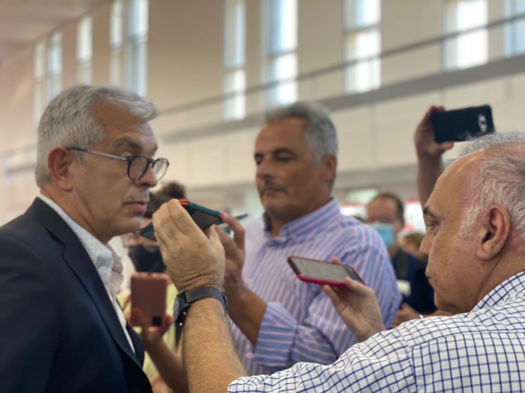 A su paso por Córdoba el ministro Julián Domínguez 